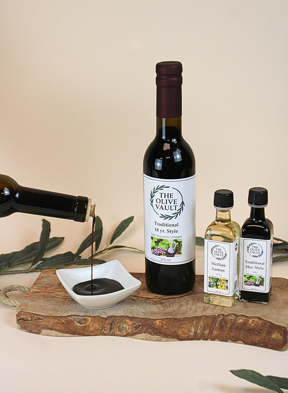 the olive vault vinegars